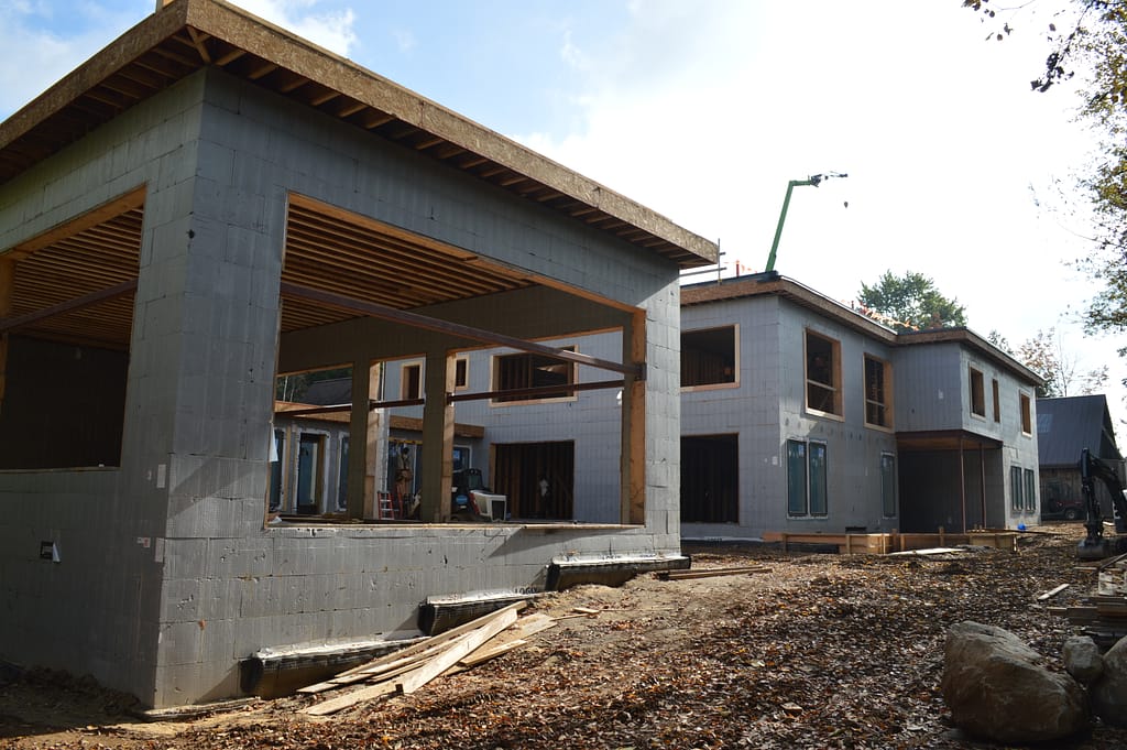 ICF new build frame 2