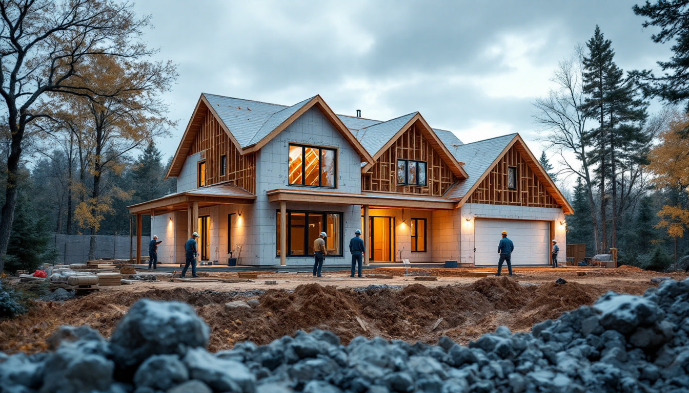 Timeline for building custom home